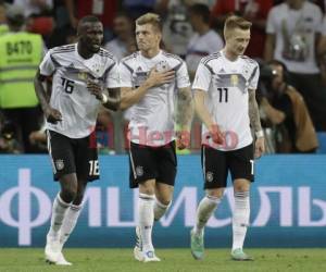 Kroos le dio el gol de la victoria a Alemania que continúa con vida en el Mundial. Foto AP