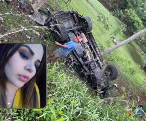 Ana Jalitza del Cid, de 21 años de edad, es la joven que falleción en un accidente de tránsito en la carretera que conduce a Olancho.