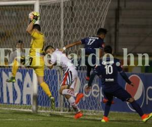 Motagua ganó con categoría 4-1 al Vida en el estadio Nacional de Tegucigalpa por la jornada 18 de la Liga Nacional. (Foto: Efraín Salgado)