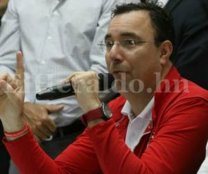 Luis Zelaya, presidenciable por el Partido Liberal de Honduras, se refirió a la salida de Gabriela de los próximos comicios electorales de noviembre. (Fotos: Estalin Irías / EL HERALDO Honduras)