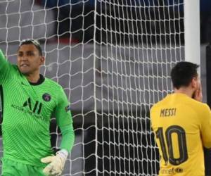 La Pulga inesperadamente falló el penal y Keylor se convierte en héroe. Foto: cortesía.