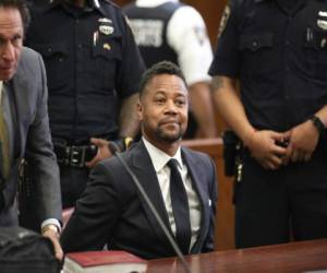 El actor Cuba Gooding Jr. comparece en la corte para enfrentar nuevos cargos de conducta sexual inapropiada, el martes 15 de octubre del 2019 en Nueva York. (Alec Tabak/New York Daily News Pool vÃ­a AP)