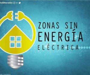 La lista de sectores sin electricidad fue compartida en las redes sociales de EEH.