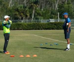 El meta catracho, Donis Escober, ya entrena con la Selección Nacional de Honduras (Foto: Cortesía: @FenafuthOrg)