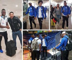 A menos de 48 horas para el duelo amistoso ante Emiratos Árabes Unidos, la Selección de Honduras pisó tierras españolas la mañana de este martes. Fotos: FENAFUTH en twitter