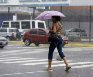 Las lluvias y chubascos se presentarán especialmente en las partes altas del país. (Foto: El Heraldo)