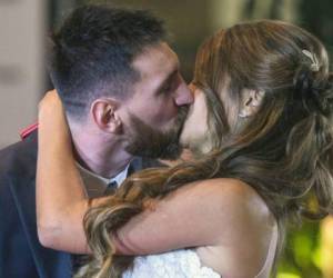 Messi y Antonella protagonizaron la boda del año en Argentina (Foto: Agencia AFP)