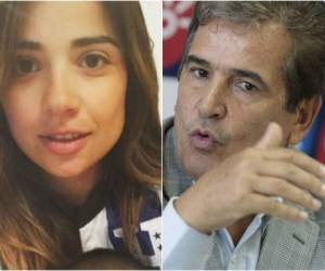 Verónica Pinto es hija del técnico colombiano Jorge Luis Pinto