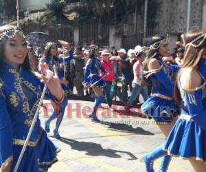 El premio para el Mejor Cuadro de Palillonas fue para el Instituto Moderno.