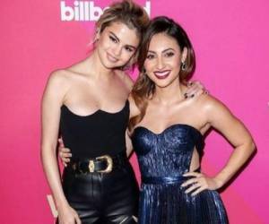 Francia y Selena comparten una amistad desde hace varios años. Foto: Instagram