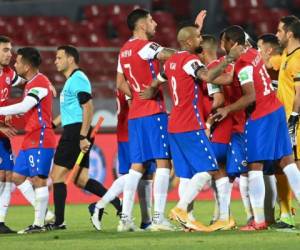 La actual eliminatoria mundialista podría ser la última de la 'Generación Dorada' que le dio a Chile dos trofeos de Copa América en 2015 y 2016. Foto: AFP