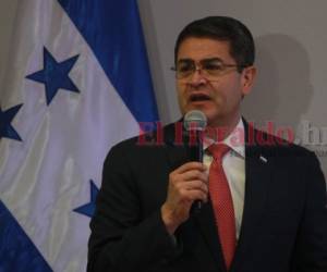 Juan Orlando Hernández, presidente de Honduras.