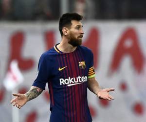 Lionel Messi y compañia no han podido abrir el cerrojo del equipo griego. Foto:AFP