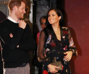 Meghan y Harry han dicho estar ansiosos por la llegada de su primer hijo. Foto: AP