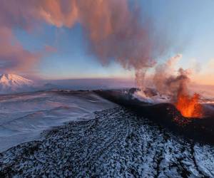 El volcán Erebus expulsa a diario cerca de 80 gramos de oro.