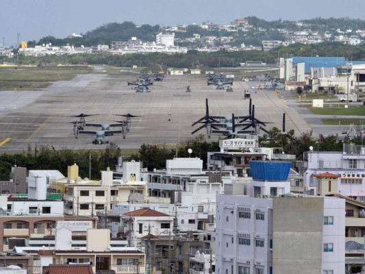 Dos bases de la Marina de los EE. UU. En Okinawa, Japón, fueron clausuradas después de docenas de infecciones por coronavirus, y los funcionarios locales criticaron los esfuerzos de contención del ejército estadounidense. Foto: Agencia AFP.