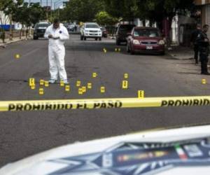 En México hubo 36.476 homicidios en 2019, comparado con 36,685 en 2018. Imagen de referencia.