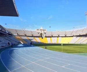 El Estadio Olímpico de Montjuïc será la sede del encuentro entre Emiratos Árabes Unidos y Honduras. Foto: Fenafuth