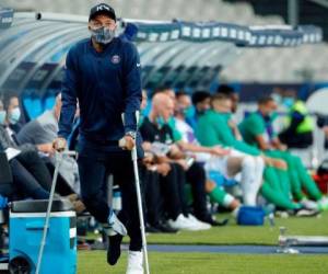 Desde el minuto uno, Mbappé ha mantenido una actitud positiva. Foto: AFP