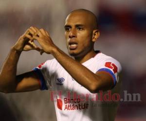 Eddie Hernández tuvo en sus pies la más clara del partido. Foto: EL HERALDO