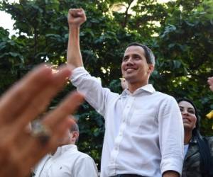 Juan Guaidó, autoproclamado presidente de Venezuela. Foto AFP