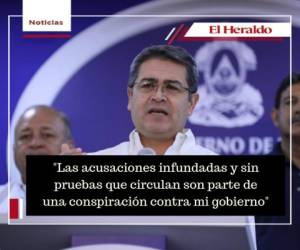 El presidente de Honduras, Juan Orlando Hernández, calificó este sábado como una 'venganza de los narcotraficantes' en contra de su gestión las declaraciones del capo de la droga Alexander Ardón que lo señalan de recibir dinero de la narcoactividad para financiar su campaña electoral.