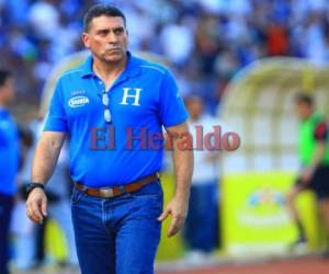 Luis Fernando Suárez dirigió a Honduras para las eliminatorias del Mundial de Brasil 2014. (Foto: EL HERALDO)