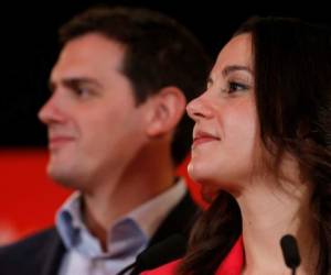El partido Ciudadanos dirigido por Inés Arrimadas ganó las elecciones catalanas. Foto : AFP