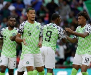 La camiseta de la selección de Nigeria es una de las más demandadas en el mercado en la actualidad. Foto: Agencia AFP.