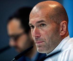 Zinedine Zidane, entrenador del Real Madrid. (AFP)