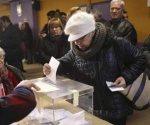 Las urnas abrieron desde las 9:00 de la mañana de este jueves. Foto: AFP