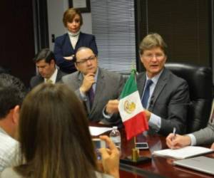 El ministro de Turismo de México, Enrique de la Madrid, manifestó que con esta iniciativa se podría reducir la violencia. Foto: Cortesía Notimex