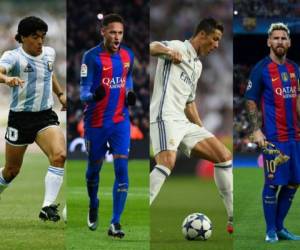 Diego Armando Maradona, Neymar Jr, Cristiano Ronaldo y Messi son algunos de los jugadores que han tenido problemas con el fisco.