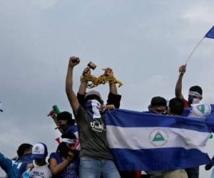 Las protestas en Nicaragua se han mantenido desde hace varios meses y junto a ellas diversas denuncias de violaciones a los derechos humanos. Por lo que la Unión Europea anuncia mayores sanciones, de llegar a continuar la crisis. Foto: AFP