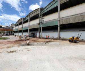 Las obras en el mercado La Isla han alcanzado un avance de más del 80 por ciento, de acuerdo con las autoridades de la comuna. Foto: marvin Salgado/El HEraldo