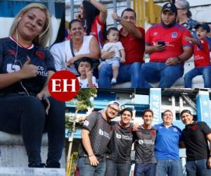 El estadio Olímpico de San Pedro Sula se llenó de aficionados del Olimpia en un partido que lo ganó con solvencia ante Real de Minas. Fotos: EL HERALDO