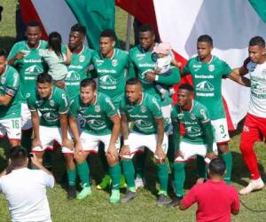 Este Marathón fue el que se bajó al campeón Motagua en la jornada 7 del Clausura 2018-19 de la Liga Nacional de Honduras en el Estadio Yankel Rosenthal de San Pedro Sula. (Foto: EL HERALDO)