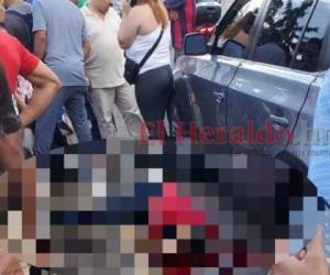 Los hechos violentos se registraron en plena vía pública, uno en Tegucigalpa y otro en Villanueva, Cortés. Foto: EL HERALDO.