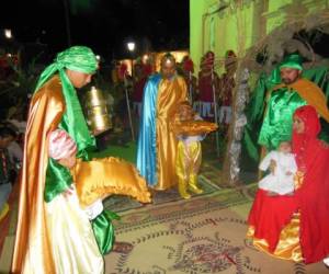 Ajuterique se convierte cada 6 de enero en el Belén de hace dos mil años en conmemoración a los Reyes Magos.