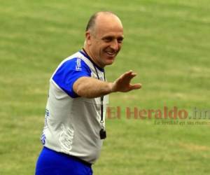 Fabián Coito tomó el cargo de entrenador en la Selección Nacional de Honduras el 21 de febrero de este 2019. Foto: EL HERALDO.