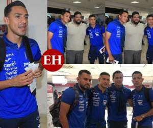 Tras jugar la final del torneo de Clausura, jugadores de Olimpia y Motagua viajaron a Paraguay para la gira de amistosos. Fotos: Ronal Aceituno / El Heraldo