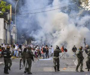 El 23 de enero miles de venezolanos salieron a las calles a protestar contra el régimen de Nicolás Maduro. (AFP)