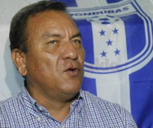 Carlos Ramón Tábora, entrenador interino de la Selección de Honduras.