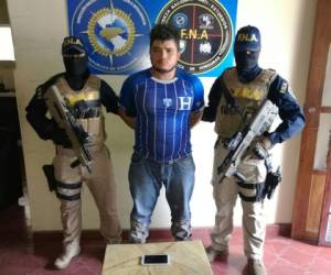 Erick Gaspar Nazar, alias 'El Musd' fue capturado por elementos de la Fuerza Nacional Antiextorsión (FNA).