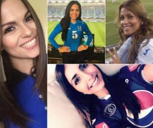 Olimpia y Motagua son dos de los equipos que se dan el lujo de tener entre sus fanáticos a estas bellezas. (Fotos: Instagram)