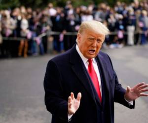 El presidente de Estados Unidos, Donald Trump, presumió su amistad con el mexicano Andrés Manuel López Obrador. Foto AFP