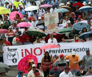 La Plataforma protesta contra el gobierno por actuar tarde en la epidemia de dengue.