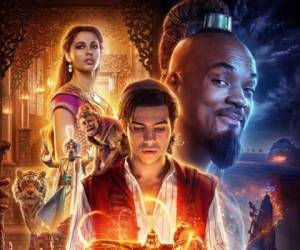 Este es el póster oficial de la película Aladdin de Disney. Foto: Facebook/Disney