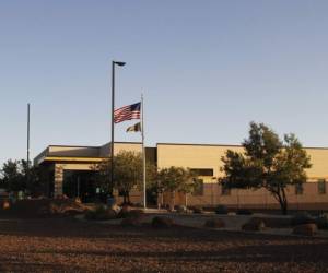 Vista de un centro de detención para migrantes de la Patrulla Fronteriza en Clint, Texas. Foto: Agencia AP.