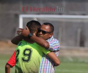 Raúl Cáceres, entrenador de Real de Minas, dijo tener la seguridad que su equipo no descendía. Foto: El Heraldo